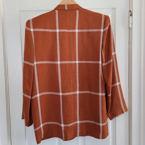 VINTAGE - Burnt orange blazer - Picture 15 of 16